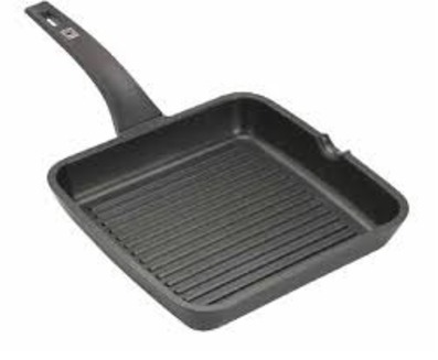 Imagén principal GRILL BRA EFFICIENT ORANGE ALUMINIO FUNDIDO.INDUCCION.REF.281428 28X28CM RAYAS