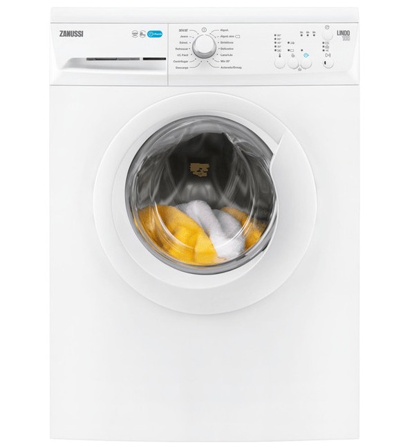 Imagén principal LAVADORA ZANUSSI ZWF-81240W 8/KG 1200/RPM CLASE A+++ 
