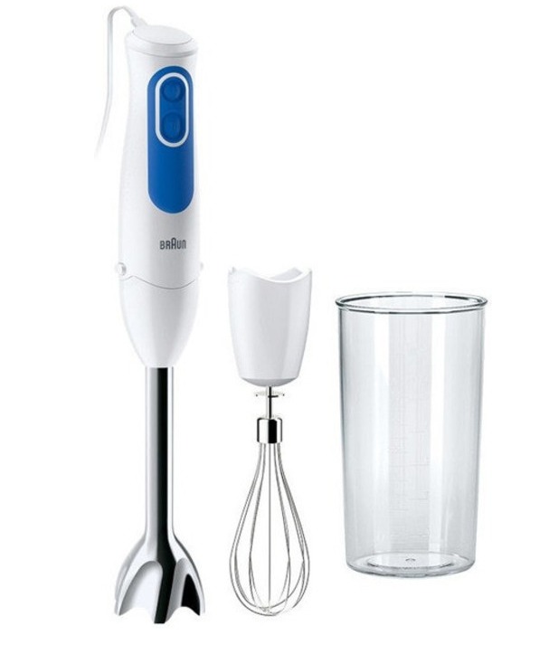 Imagén principal BATIDORA BRAUN MQ-3005 VARILLA INOX, 700/W. 2/VELOCIDADES+ ACC.MONTACLARAS
