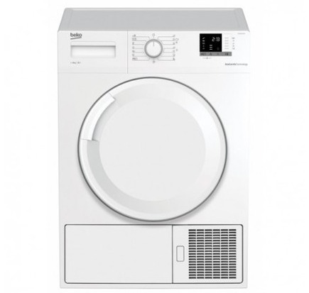 Imagén principal SECADORA BEKO DHS-8312PA0 8KG. CONDENSACION, BLANCA, BOMBA DE CALOR, DISPLAY DIGITAL, CLASE A+