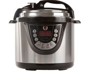 Imagén principal OLLA ELECTRICA GM MODELO D CON VOZ 6L PROGRAMABLE 1000W DISPLAY (02003)