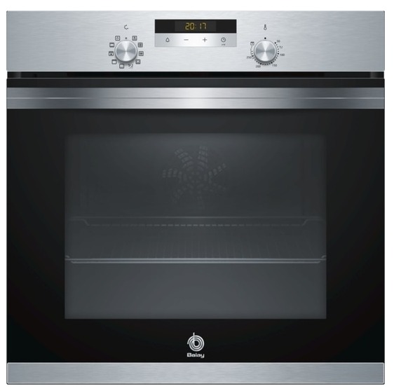 Imagén principal HORNO BALAY 3HB-4331X0 INOX. MULTIF.7, PUERTA ABATIBLE, CLASE A