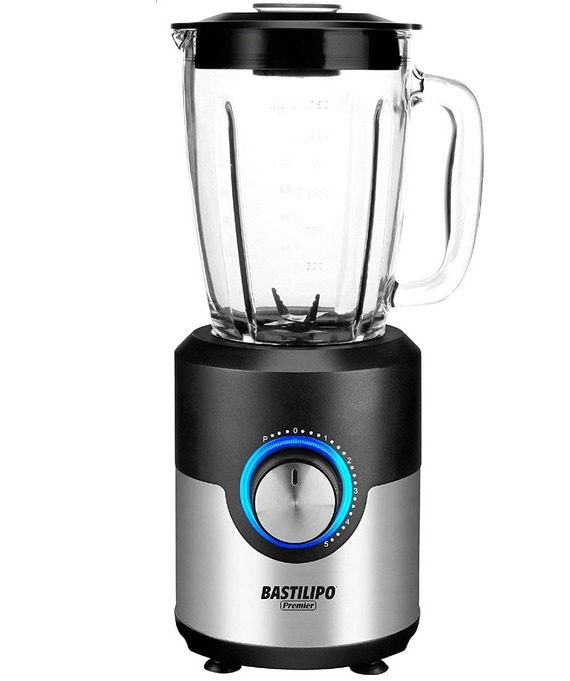 Imagén principal BATIDORA BASTILIPO BVA-1200-INOX VASO CRISTAL 1.75L 1200W INOX