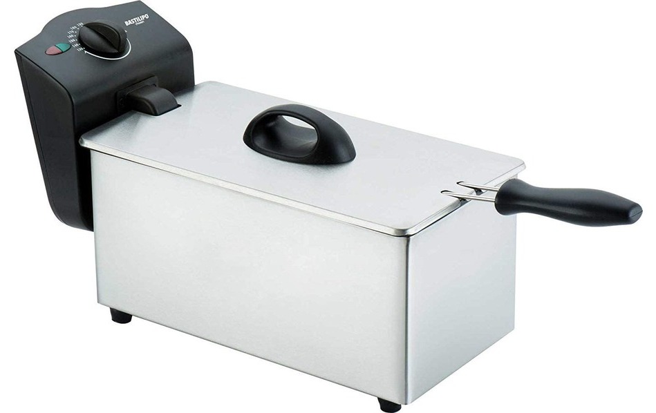 Imagén principal FREIDORA BASTILIPO FE-2000-3.5L CUBA ESMALTADA 3.5L CUERPO INOX