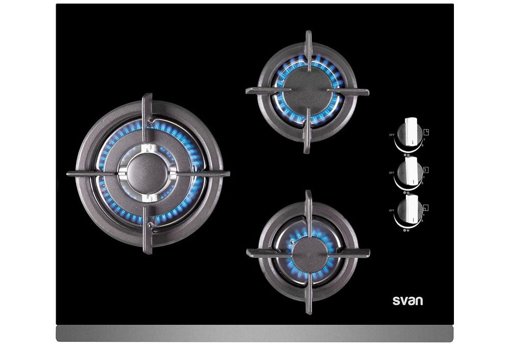 Imagén principal ENCIM.SVAN SVEC-3BF GAS BUTANO, 3 FUEGOS FRONTAL INOX