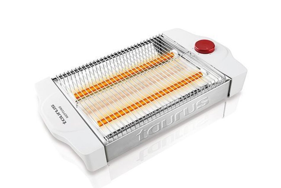Imagén principal TOSTADOR TAURUS NEPTUNO HORIZONTAL, 2TUBOS CUARZO, 600W