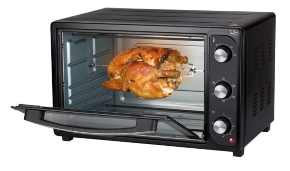 Imagén principal HORNO JATA HN-945 SOBREMESA. 45L.CONVECCION, LUZ INTERIOR. COLOR NEGRO