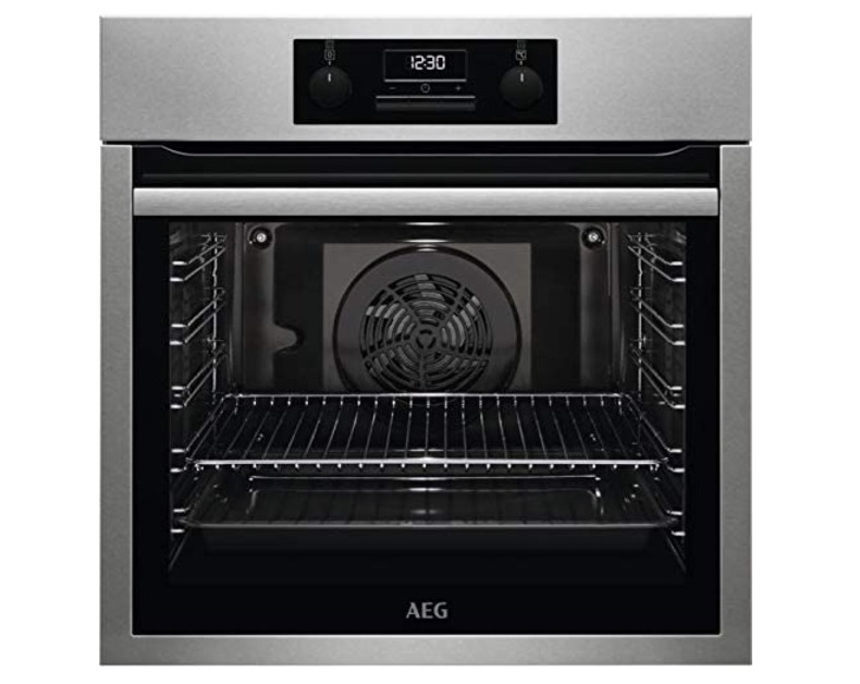 Imagén principal HORNO AEG BES-331111M 9 PROG. 72L. AQUACLEAN, INOX/ANTI.
