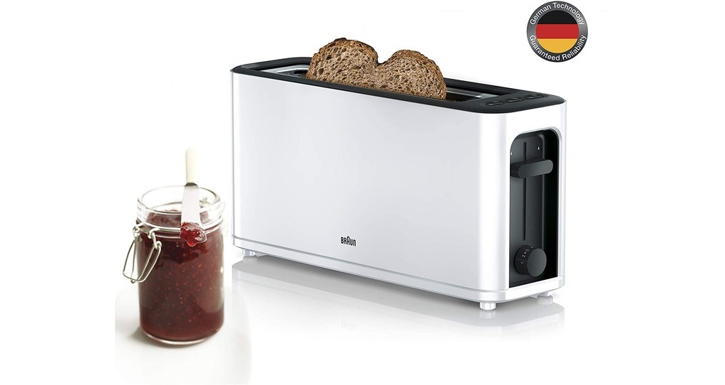 Imagén principal TOSTADOR BRAUN HT-3100WH MULTITOAST 1 RANURA, 1000W, BLANCO