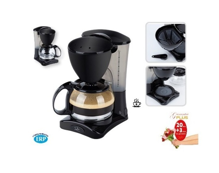 Imagén principal CAFETERA JATA CA-287 GOTEO 8TAZAS, FILTRO PERMANENTE, NEGRA