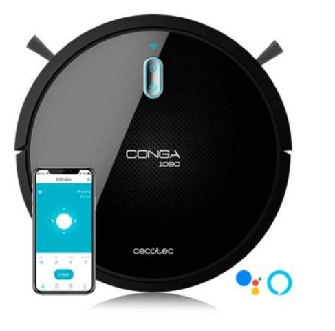 Imagén principal ASPIRADOR ROBOT CECOTEC CONGA 5410 SERIE 1090 4EN1 2CEPILLOS CENTRALES, ESPECIAL MASCOTAS, CONECTA A SMARTPHONE