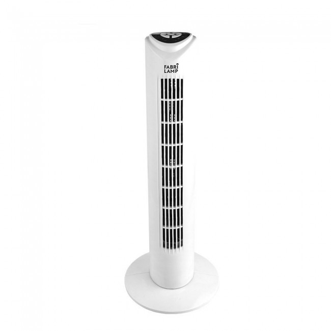Imagén principal VENTILADOR TORRE FABRILAMP TUKA 184671001 80CM ALTO 50W TEMPORIZADOR MANDO A DISTANCIA