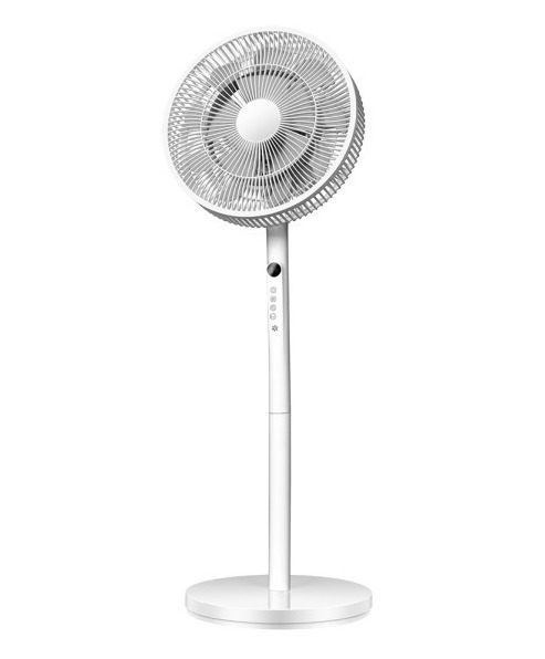 Imagén principal VENTILADOR ABRILA DE PIE AZOR BLANCO REF.235841001 MANDO Y TEMPORIZADOR 60W
