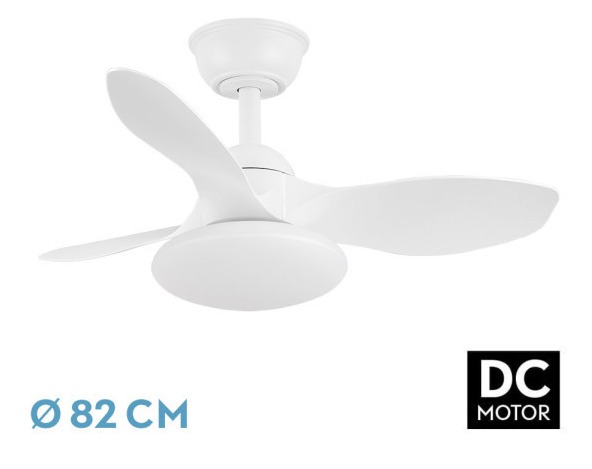 Imagén principal VENTILADOR ABRILA PARAMO BLANCO REF.207291301 36W 82CM CONTROL REMOTO